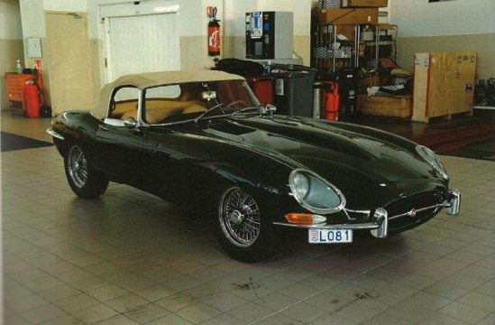 JAGUAR TYPE-E CABRIOLET SERIE 1 3.8L